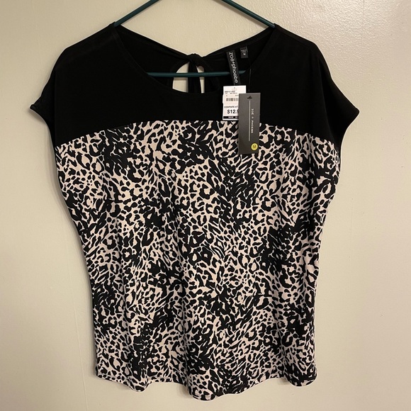 Tops - Animal Print Blouse
